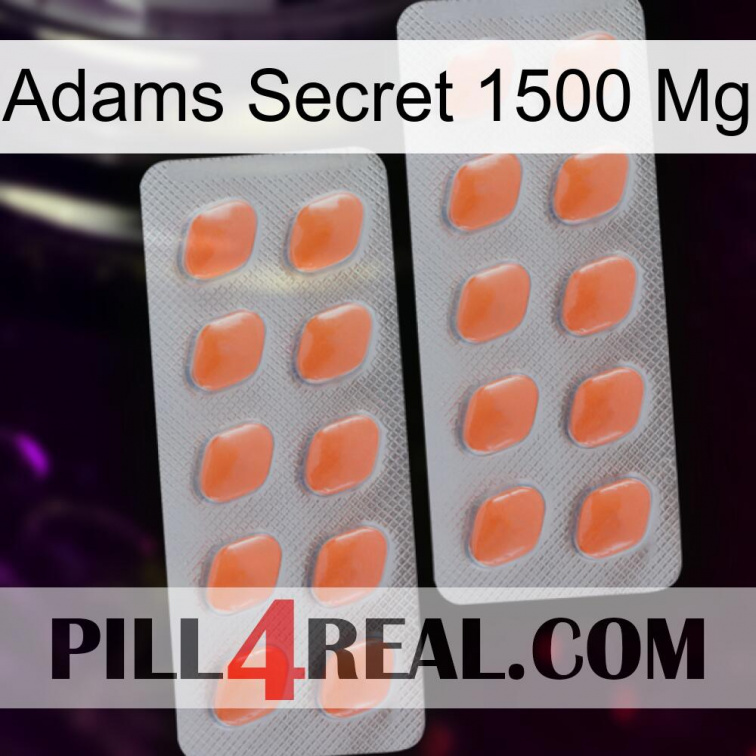 Adams Secret 1500 Mg 27